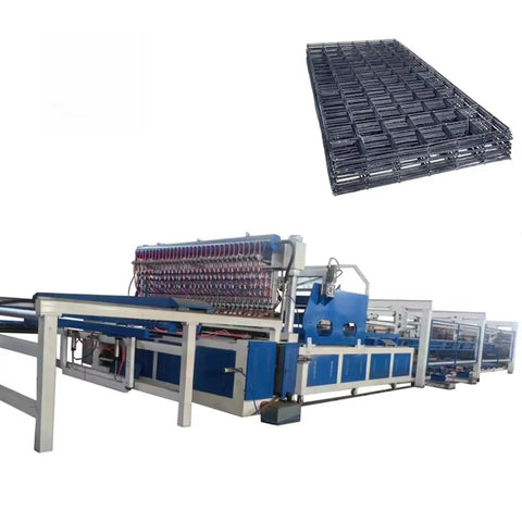 Fully Automatic Wire Mesh Welding Machine For Construction Wirecloth with mesh panel equipment and servo motor