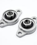 Killer 12mm Zinc Alloy Pillow Block Bearings Housing Self Aligning Design Low Noise Wear Resistant Chrome Steel Inserts Small Industrial Size For Machinery 10 Pack Reliable Performance Tough Build Quality Top Value Deal Guaranteed, two bearings
