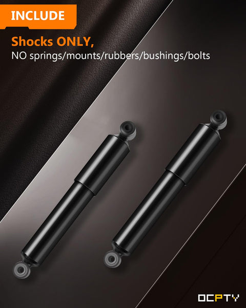 Beefed Up Rear Shocks And Struts For Dodge Grand Caravan Town And Country Ram CV Routan Fits 2008 2019 OCPTY