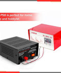 Compact Benchtop Power Supply For Home Labs With 6 Amp Linear Regulated 12V And 13.8V DC Outputs From 115V AC 100W Input