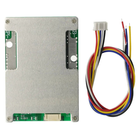 Solid 4S 12V LiFePO4 Battery Protection Board With Balanced Charging Slings Up To 800A Surges Like A Boss For Cars Motorcycles And Arduino Builds Sets Up Easy And Runs Flawless Daily with wires.