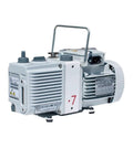 Heavy Duty Dual Stage Rotary Vane Vacuum Pump Oil Sealed with compact design for garage shop and industrial projects.
