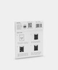 Back packaging of Two Pack Reusable Neutral Density Filters For Vintage SX 70 Instant Cameras Lets You Shoot 600 Film Without Modding Easy Top Film Pack Install Reduces Overexposure And Preserves Classics With No Camera Mod