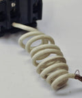 Coiled wire of GFCI Circuit Breaker 20 Amp 240 Volt Two Pole Plug In For BR Series Panels Not For CH Series Panels UL Listed