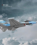 F16 Style RC Fighter Plane Three Channel With Gyro And 2.4GHz Radio Control EPP Foam Fixed Wing Stunt Glider in flight