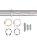 Rock Solid 18mm Alloy Steel Output Shaft For NMRV040 RV040 Reducers 5.04 Inch Length NEMA 34 Motors Compatible with 7 accessories