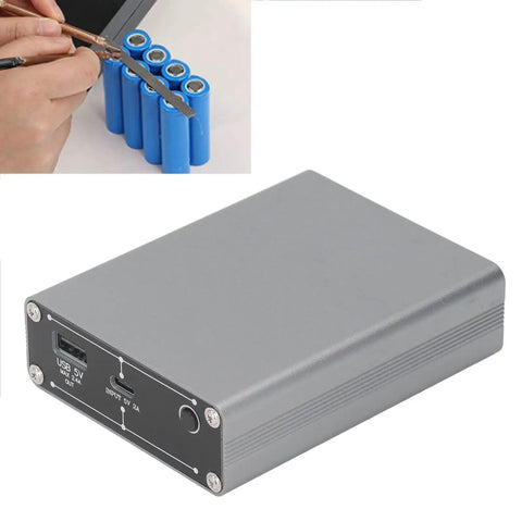 Portable Spot Welder Kit With 5500mAh Rechargeable Battery And 5V Type C Fast Charging For Industrial And Maintenance Jobs Aluminum Alloy Welding Tool