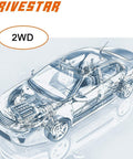 Transparent car diagram highlighting Front Right Wheel Hub And Bearing Assembly With ABS For Chevrolet Colorado 2004 2008 2WD