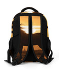 Desert Sunset Printed Unisex Backpack With Large Capacity Dope Daypack For Travel School And Outdoors Durable Polyester With Smooth Zipper