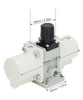 Gas Booster Pump With Pneumatic Valves And Air Cylinder For Industrial Use No Electricity Needed Pro Grade Air Powered Pressure Amplifier