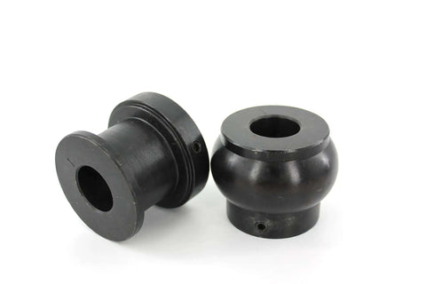 Round Edge Bead Roller Die Set For 1 Inch Bead With 22mm Shaft Compatibility made of heavy duty tool steel, side by side