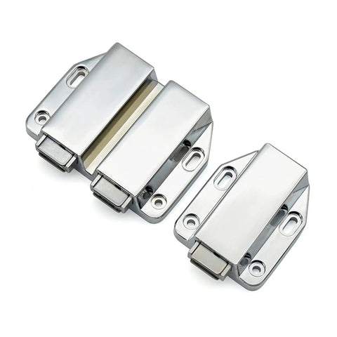 Magnetic Push Latch Catch With Push To Open Design Easy Install No Fuss Door Release For Cabinets Drawers Wardrobes Furniture Hardware Pressure Touch Release Model Xk824