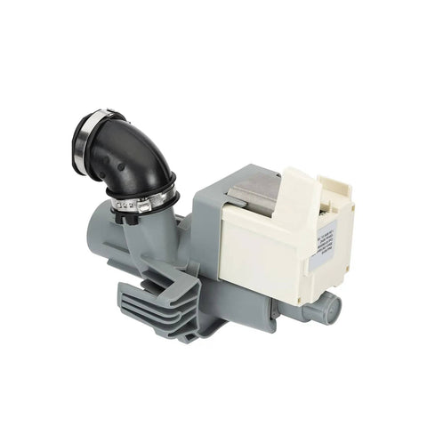 Dishwasher Circulation Pump Motor Assembly Replacement For Whirlpool Kenmore Maytag Amana Sears, gray and white part