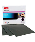 Wetordry Aluminum Oxide Sandpaper Sheets 220 Grit, 9x11 Inches, Waterproof Flexible A-Weight Backing, Pack Of 50 For Auto Sanding, Metal Finishing, Paint Prep, Fast Cutting, Ideal For Cars, Trucks, And Shop Projects, shown with 3M package and sheets
