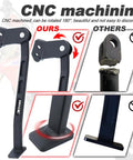 Dirt Bike Kickstand Side Stand For Honda CRF450R 2019 To 2026 CRF250R 2019 To 2026 CRF250RX 2024 CRF450RWE 2024 6061 Aluminum
