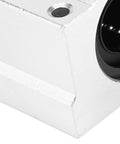 Close-up of Rock Solid Aluminum Alloy Linear Motion Ball Bearing Slide Block designed for heavy duty use in industrial projects.
