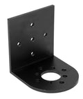 CNC Aluminum Motor Mount L Shape For 4082 And 5055 RC Motors, 25mm And 30mm Hole Distance, Beefed-Up Black Upgrade For RC Cars With Precision Machining And Secure Fit black L-shape mount