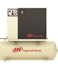 Heavy Duty Rotary Screw Air Compressor With Total Air System And Plug And Play Auto Cycling Delivering Bulletproof 7.5 Horsepower On Three Phase 230 Volt Lines With Zero Hassle 28 Cfm Output, compact design with oil bath.