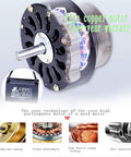 Close-up of pure copper motor for Heavy Duty Industrial Oscillating Tower Fan With Three Speed Big Time Airflow and One Click Auto Swinging Head.