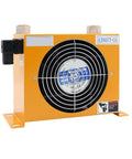 Heavy Duty Oil Cooler For CNC Hydraulic Systems, 30 Liters Per Minute Flow, 1.1KW Cooling Capacity, Heat Exchanger Radiator, DC12V