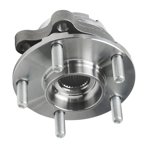 Front Wheel Bearing Hub Assembly For Nissan Altima 2007 To 2018, Maxima 2009 To 2014 And 2016 To 2021, 5 lugs metal assembly