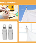 Top Grade 24pcs Metal Alligator Clips Mini Spring Clamp Kit With Strong Clamping Force And Portable Silver Wire Clamps For Lab Testing Work And Electrical Projects That Are Total Game Changers. silver metal alligator clip holding wire and cloth on line