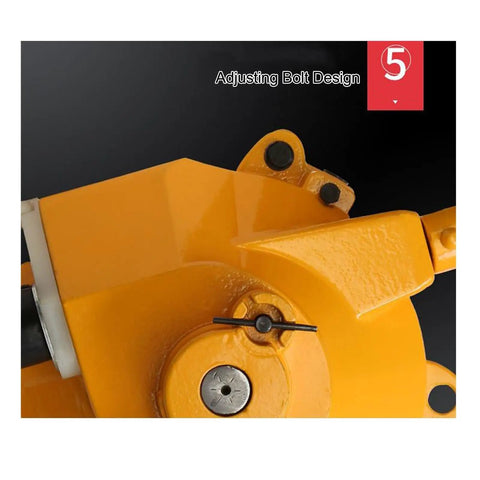 Heavy Duty Retractable Tool Balancer 2m With Hook And Wire Rope For Adjustable Suspended Tooling Use On Assembly Lines Capacity 0.5 To 1.2 Kg close-up of adjusting bolt