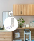 L Shaped Corner Brackets Set 18 Pieces Stainless Steel Right Angle Shelf Braces for furniture installation in a kitchen