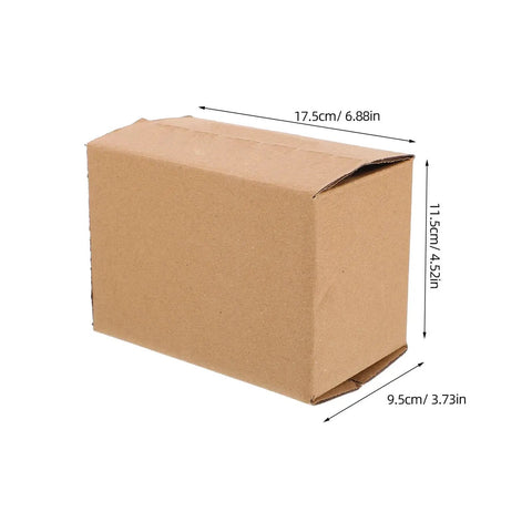 30 Pack Brown Kraft Corrugated Shipping Boxes For Mailing And Small Biz Storage Heavy Duty Packaging Durable Mailers