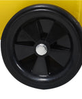 Ultra Quiet 3.5HP Portable Oil Lubricated Air Compressor, 10 Gallon horizontal tank wheel for easy mobility.