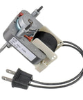 Bathroom Vent Fan Motor 120V 60Hz 0.60A 30W Compatible with 686,687,8870,M686 YJF6158 showing front view with plug