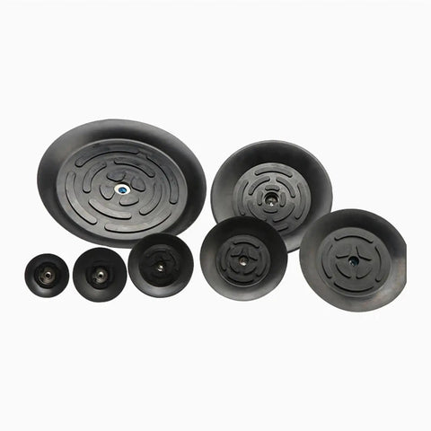 Heavy Duty Manipulator Vacuum Suction Cup Industrial Grade Universal Sway Grip with PU material in various sizes for stable lifting.