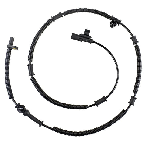 Heavy Duty Rear ABS Wheel Speed Sensor Direct Swap For Dodge Grand Caravan And Chrysler Town And Country No Fuss Plug And Play Two Pack, black wiring.
