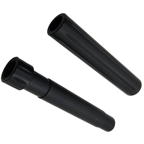 2-Piece Tuning Barrel Kit For T4E HDP50 High-Performance Upgrade With Thread Protector For T4E Paintball, black durable construction