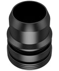 Billet blow-off valve mod plug, black aluminum, for Ford F-150 EcoBoost/Raptor 2.7L/3.5L (2013–2025)