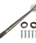 Dana 35 Axle Shaft Assembly For Jeep Wrangler Cherokee Grand Cherokee Left Side 30.56 Inch Length 27 Spline 5x4.5 Bolt Pattern Heavy Duty Upgrade Replaces 73624-2X 73624-2XR, axle shaft with bearings and bolts