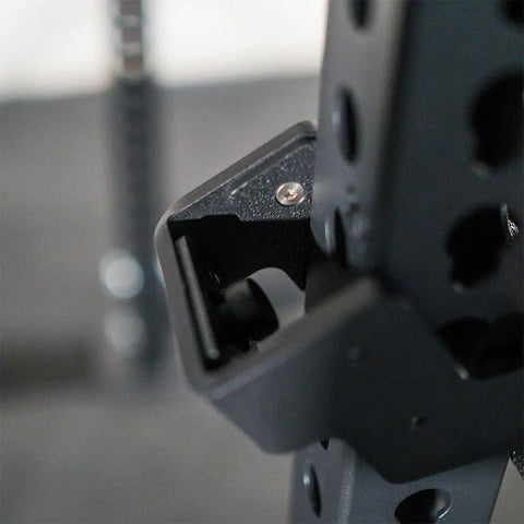 Hardcore Power Rack Safety Straps Rated Five Thousand Pound With Bounce Free Catch Tech Built From Beefy Nylon Webbing For Dead Silent Drops And Knurl Guard Coverage Home Gym Flex Essential Set Of Two