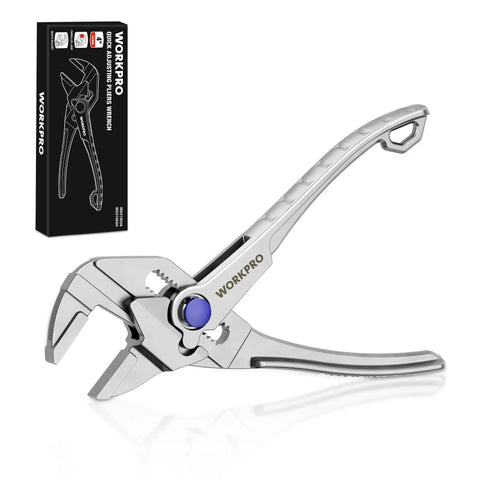 Mini Pliers Wrench 4 Inch With Smooth Parallel Jaws, Tough Alloy Steel Adjustable Pliers with Anti Rust Coating, EDC Tool
