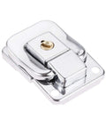 Key Hasp Toggle Lock For Jewelry Boxes And Wooden Chests, Suitcases, Leather Bags And Purses, 38x28mm Closure In Zinc Alloy