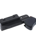 Heavy Duty Replacement Power Tool Switch For Home Repair Projects Black Plastic Housing with red indicator and ergonomic design.