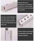 Heavy Duty Aluminum Air Knife Blower That Blasts Dust And Moisture Straight Off with efficient airflow and low noise design.