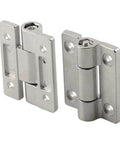 Ball Bearing Door Hinges Zinc Alloy Adjustable Torque Flat Hinge 360 Degree Rotation Easy Install Furniture Cabinets