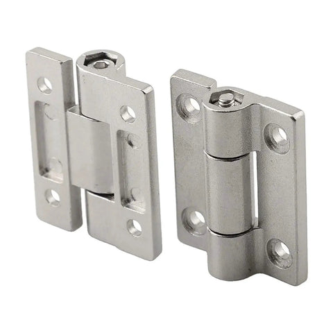 Smooth Ride Concealed Door Hinges With Zinc Alloy Construction Adjustable Torque Flat Hinge 360 Degree Rotation Easy Install