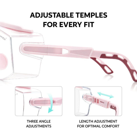 Built Tough Kickass Safety Glasses That Slide Right Over Prescription Frames Anti Fog Wraparound Goggles Ansi Certified Durable Yard And Job Site Eye Protection Gear