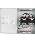 RV Automatic Transfer Switch 240VAC 50A 70A Neutral Pre Wired For Shore Power To Generator Or Inverter Emergency Backup Power Switch For RVs Boats And Big Power Equipment open metal enclosure with wired terminals