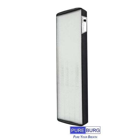 Replacement Filter Set For Whirlpool WPT80 Whispure Large Tower Air Purifier H13 True HEPA filter with black frame