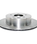Professional Series Rear Vented Brake Rotor With Forged Flange For Dead On Fit And Reliable ABS Signaling Multi Lip Seals