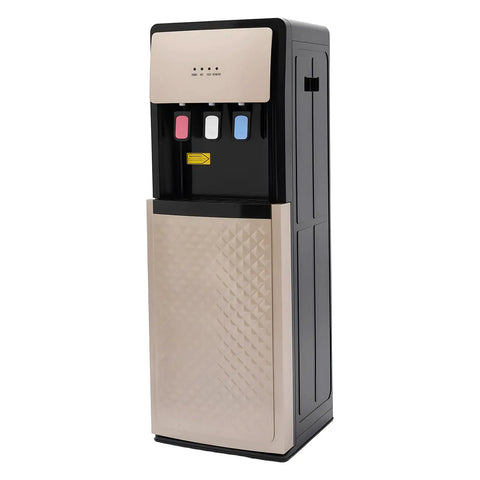 Bottom Loading Water Cooler Dispenser With Three Temp Settings Dope Hot Cold And Room Temp Floor Standing Drinking Machine