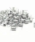 Zinc Plated Straight Torsion Spring 0.8 x 6.0 x 8.0 Mm 50 Pack For DIY Projects And Small Hardware Repairs