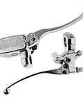 1-Inch Chrome Brake Master Cylinder And Clutch Set For Honda Shadow VTX1800 Kawasaki Vulcan Yamaha Road Star Suzuki Left And Right Pair